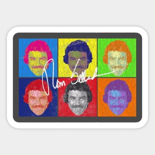 Tom Selleck Pop Art Vintage look Sticker